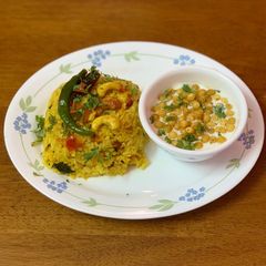 A picture of Tomato rice.