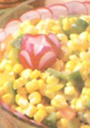 Una foto de Ensalada de choclo y pimentón