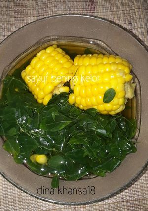Foto resep Sayur bening daun kelor