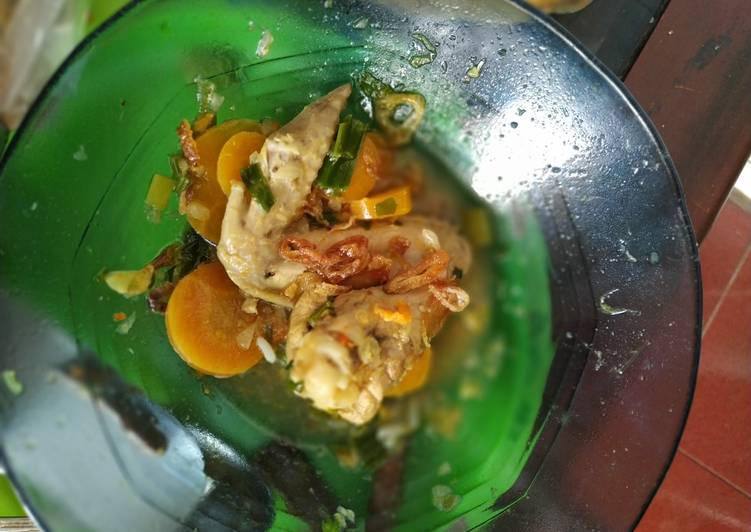 Sup Daging Ayam Ala Padang