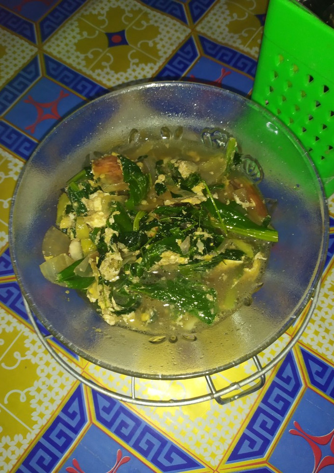Foto resep Tumis sawi kelor nyemek