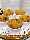 👩‍🍳Prune Banana Muffins