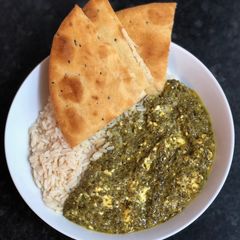 A picture of Saag Feta.