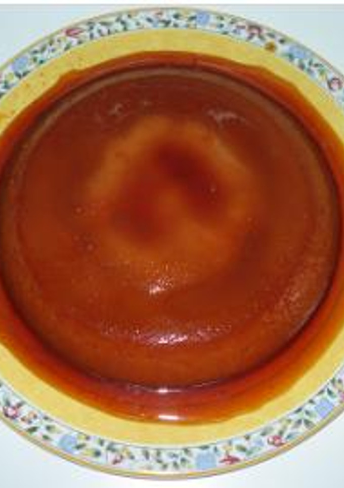 Una foto de Pudín de turrón