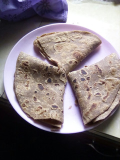 A picture of Wholemeal chapati.