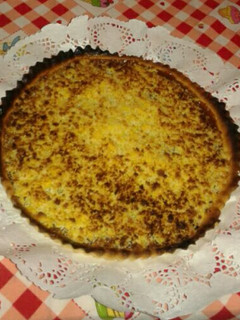Una foto de Tarta de coco y dulce de leche