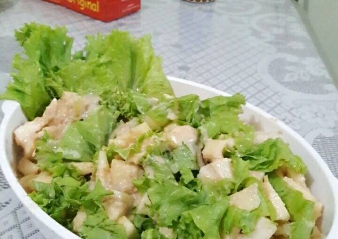 Salad Buah Bumbu Kacang (Slada Bangkok) Simpel