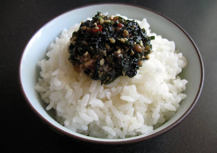 Recipe of Speedy Spicy ‘Shiso’ Perilla Miso