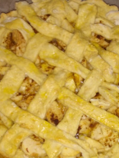 Una foto de Pie de manzana