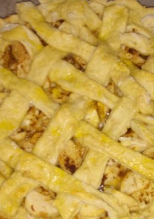 Una foto de Pie de manzana