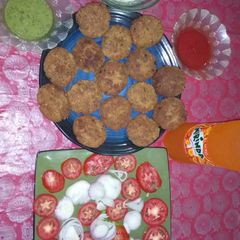 Shami kabab A picture of Shami kabab.