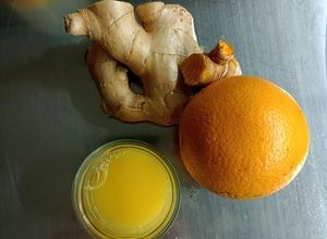 Una foto de Shots de jengibre para aumentar las defensas y energía 🫚☀️