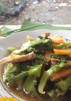 Foto resep Chicken Brokoli with blackpaper sauce