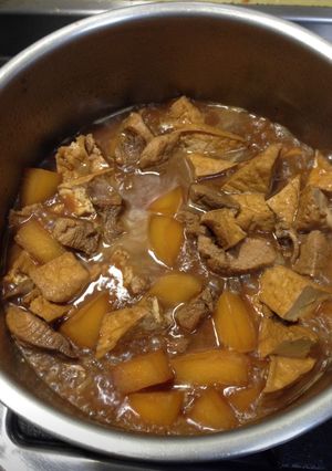 白蘿蔔滷肉 的食譜成品照片