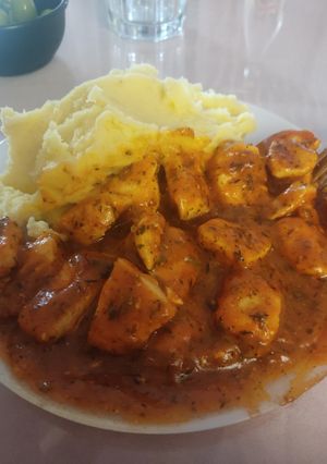 Una foto de Pollo finas hierba
