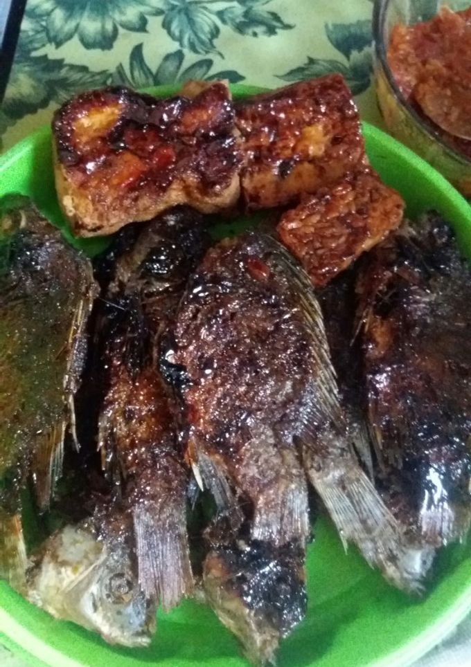 Foto resep Mujair vs tahu goreng bakar