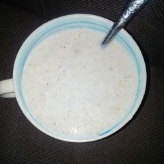 A picture of Acha pudding.