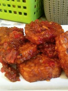 Foto resep Tempe goreng pedas manis