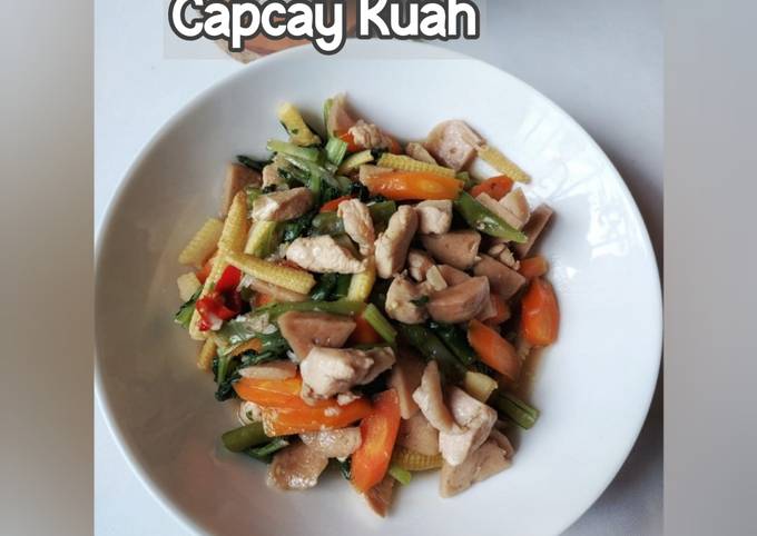 Resep Capcay Kuah Simple Resep Capcay Kuah Simple