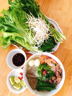 Hình của món Hủ tiếu nam vang.