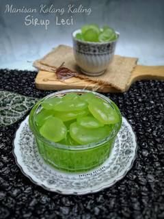 Foto resep Manisan Kolang Kaling Sirup Leci