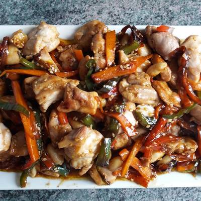 Chop suey de pollo Receta de Marga- Cookpad