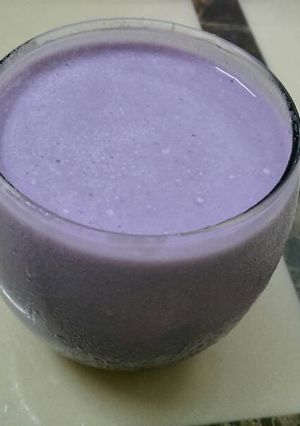 Hình của món Sinh tố khoai lang tím.