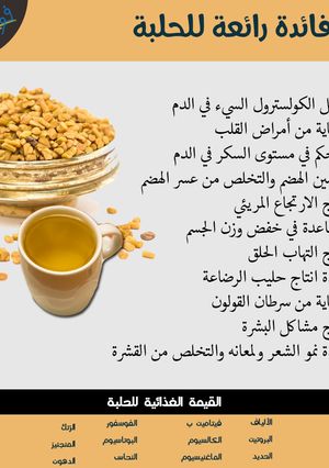 صورة لوصفة الحلبه اليمنيه بطعم روعه