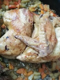 صورة لوصفة دجاج مشوي بالفرن