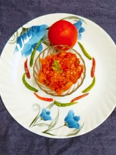 টমেটো ভর্তা রেসিপির প্রধান ছবি