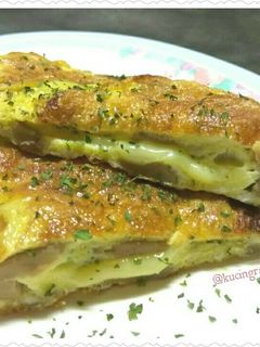 Foto resep Mushroom Omelette with Cheese #Keto