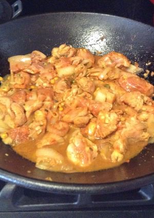 A picture of Chicken Curry - very easy to make..