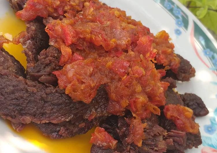 Resep: Dendeng balado Praktis