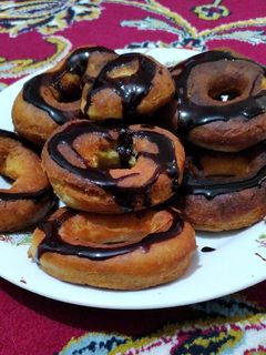 عکسی از دستور شیرینی دونات (روز پدر) 👨‍👧👨🏾