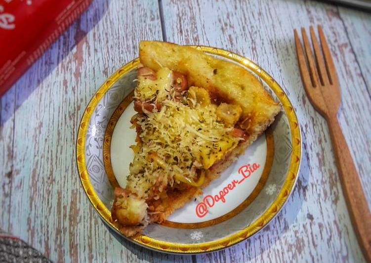 Bahan Pizza Homemade (No Ulen) | Cara Bikin Pizza Homemade (No Ulen) Yang Enak Banget