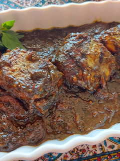 عکسی از دستور قلیه ماهی تغییر یافته😊