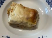 Una foto di crespelle ai funghi