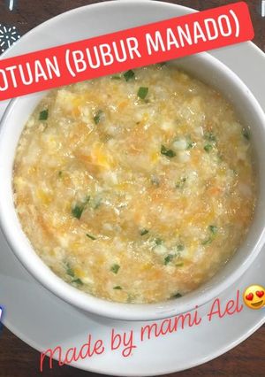 Foto resep Tinotuan (bubur manado) 4* made by mami ael