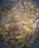 Jamonilla con papas