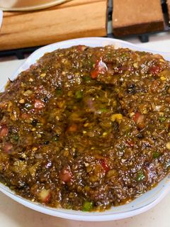 صورة لوصفة بابا غنوج بالطماطم