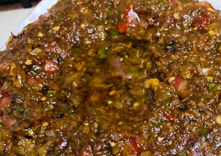 بابا غنوج بالطماطم