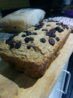 Una foto de Pan de banana intregral