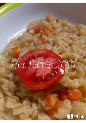 Foto resep Maccaroni Saus Keju With Mushroom and Carrot