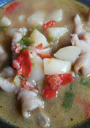 Foto resep Sup ceker pedas gurih super creamy! 💞 (no MSG)
