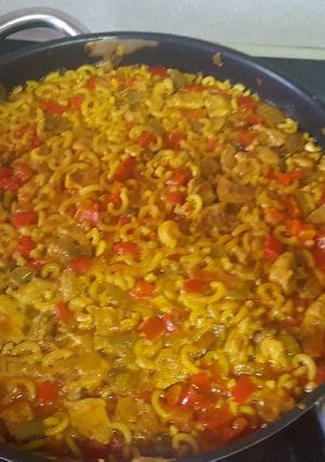 Foto principal de Fideuá de carne rico rico de la Brigada Espartana