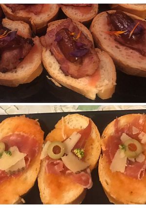 Una foto de Dos tapas deliciosas