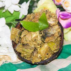 A picture of Kerala Style Sardines In Coconut Gravy.
