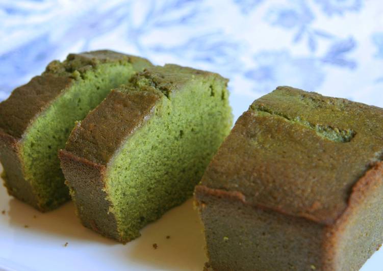 Easiest Way to Prepare Ultimate Our best Matcha Pound Cake