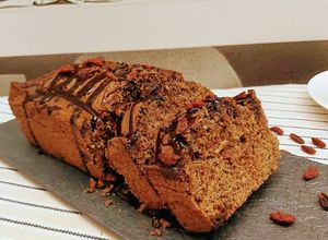 Foto di Plumcake vegano orzo e goji