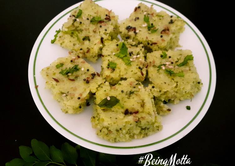 Easiest Way to Make Homemade Green Peas Dhokla